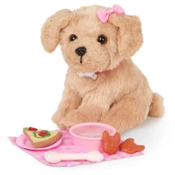 Our Generation dukke med hund, Jin - 46 cm