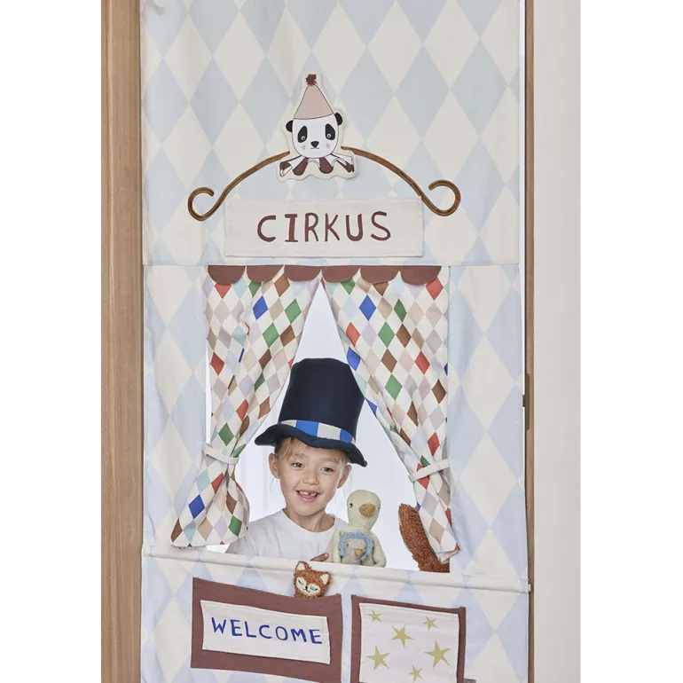 OYOY Multi Theatre & Circus Door Curtain, 80 x 192 cm
