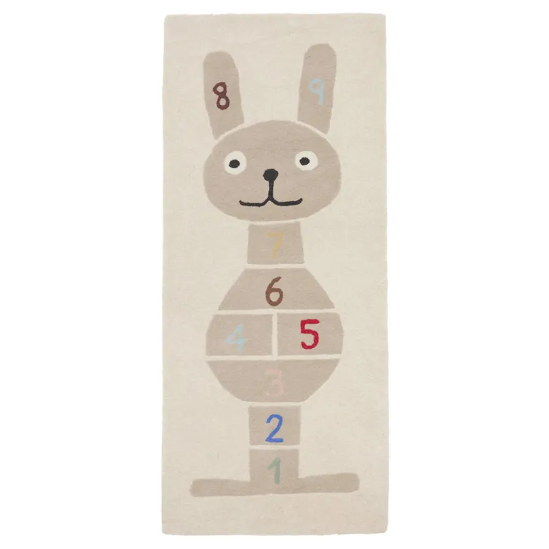 OYOY Rug, Rabbit Hopscotch Rug