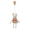 OYOY Stroller Hanging Toy, Musetti Mus - Off White / Melange