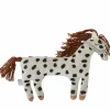 OYOY Stuffed Animal, Little Pelle Pony - Off-White / Black