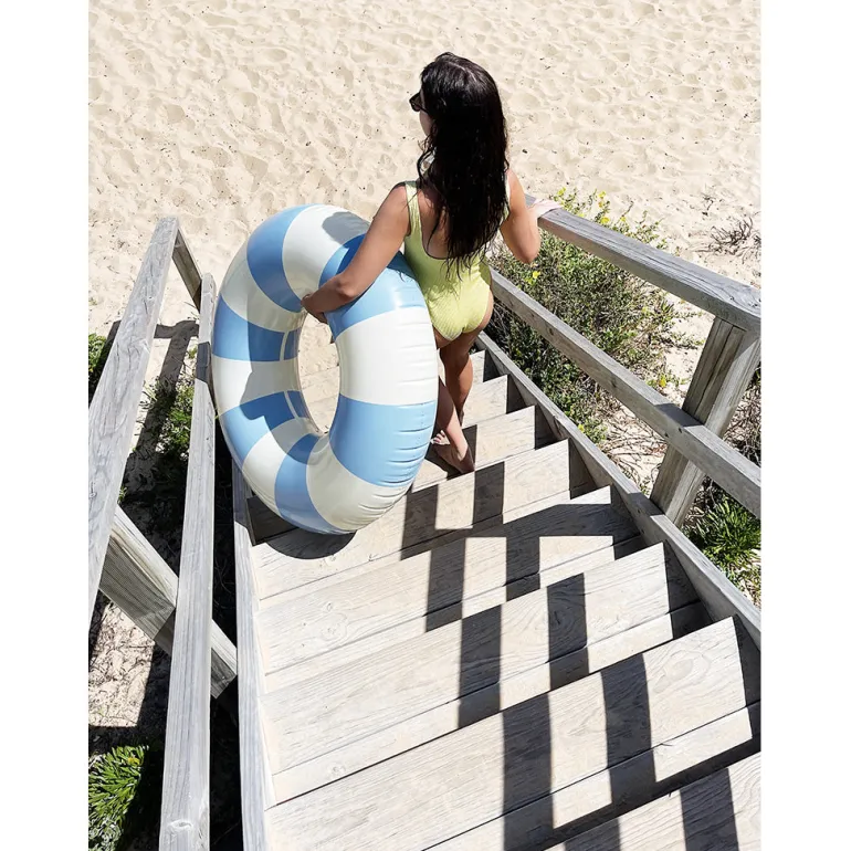 Petites Pommes, Swim Ring, Celine Nordic Blue, Ø: 120 cm - Ages 12+