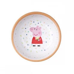 Petit Jour Paris Bowl. Peppa Pig - Orange Rim