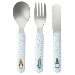 Petit Jour Paris, Peter Rabbit 3-Piece Cutlery Set.