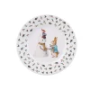 Petit Jour Paris, Peter Rabbit Flat Plate, Christmas - Snowman