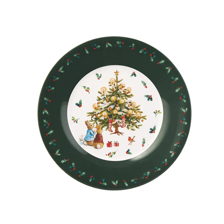 Petit Jour Paris, Peter Rabbit Flat Plate, Christmas Tree