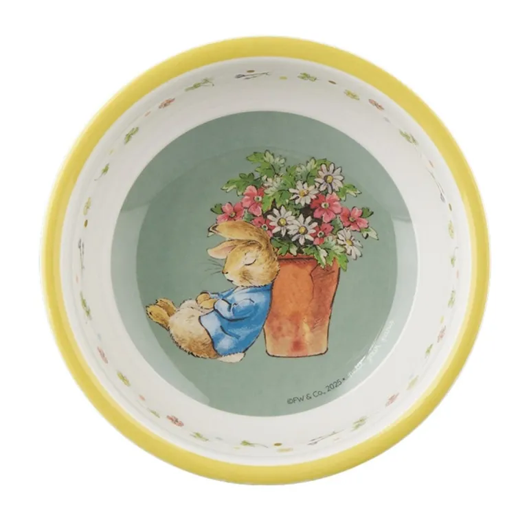 Petit Jour Paris, Peter Rabbit Bowl - Yellow