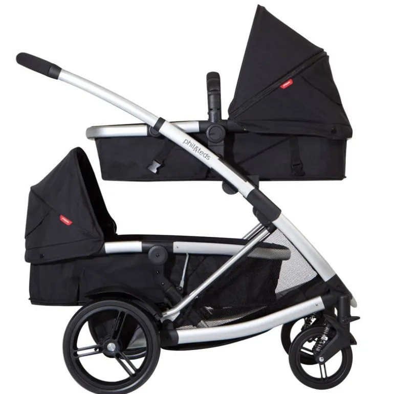 Phil & Teds Sibling Seat, Promenade - Black