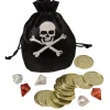 Pirate Pouch with Gold Coins