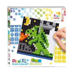 Pixel Mosaic, XL Mosaic Perler, Basic Set - Dragon