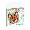 Pixel Mosaic, XL Perler Beads - Tiger