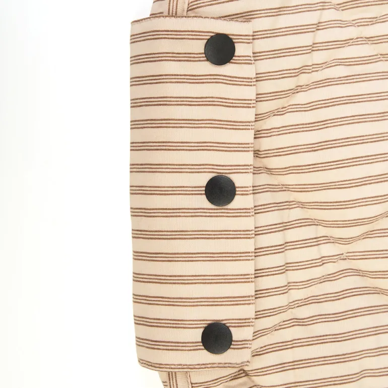 Play&Go 2-in-1 Baby Blanket, Organic - Stripes Brown