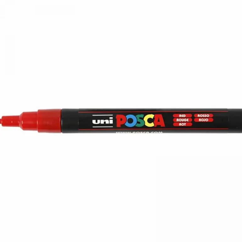 Posca Markers, 0.9–1.3 mm Line Width – 12 Assorted Colours