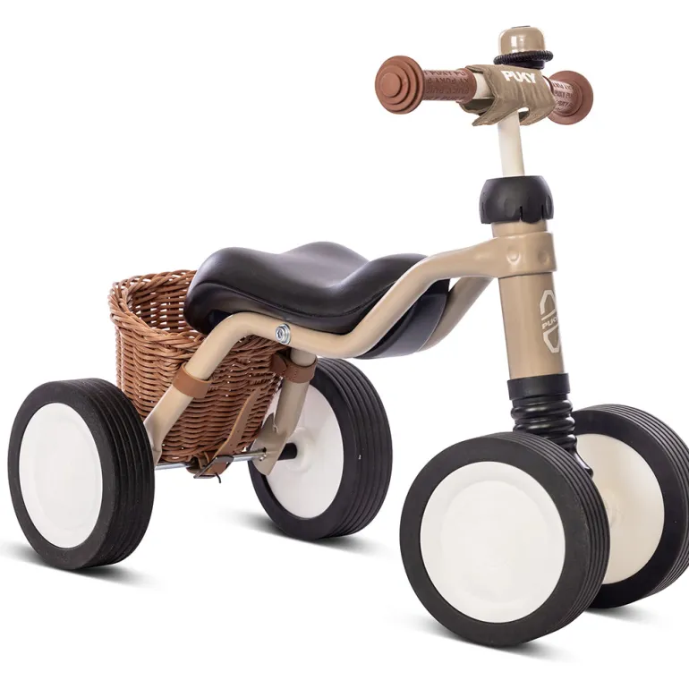 Puky Wutsch, My First Bike, Balance Trainer with Basket, Sand - From 1.5 Years