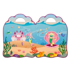 Reusable Mermaid Foam Stickers