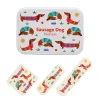Rex London Bandages, Pack of 30 - Sunny Dachshund