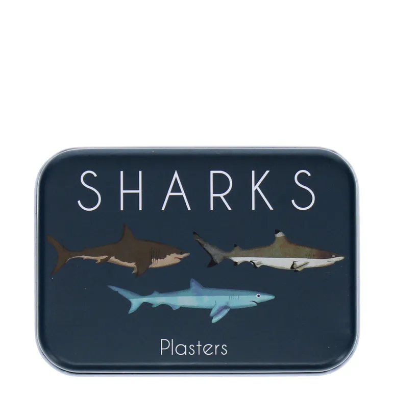 Rex London Plasters, Pack of 30 Shark Designs