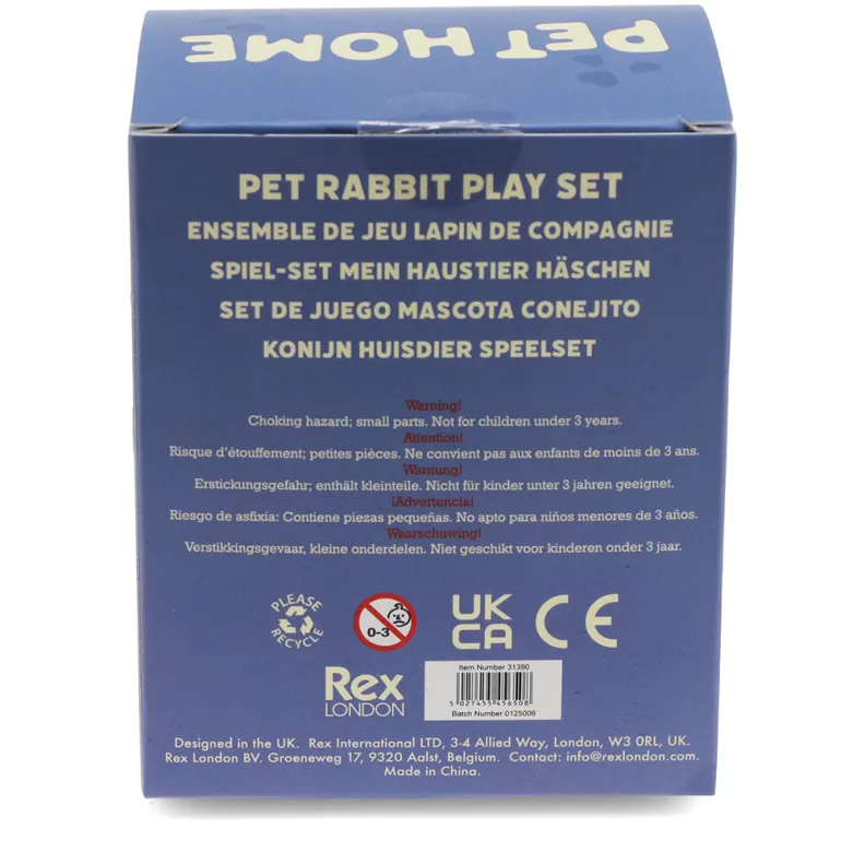 Rex London Small Pet Set, Rabbit