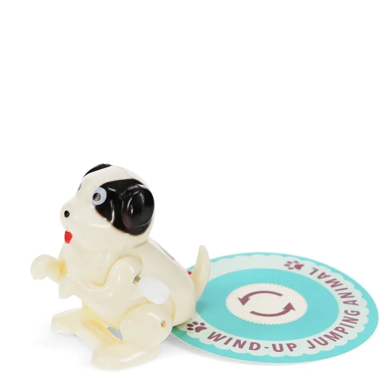 Rex London Wind-Up Hopping Animal, Dog