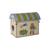 Rice Basket House for Storage, Natural – Hero Theme Blue