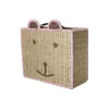 Rice Bear Suitcase for Storage - Pink