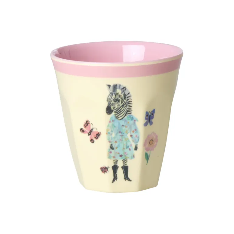 Rice Melamine Cups, Multicolor, Nathalie Lété Print, Set of 6 - Medium