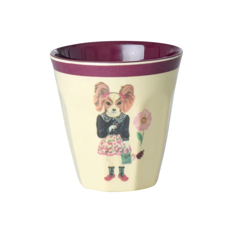 Rice Melamine Cups, Multicoloured, Nathalie Lété Print, 6-Pack - Small