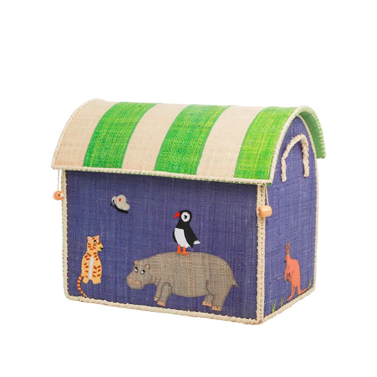 Rice Storage Basket, Animal Design
