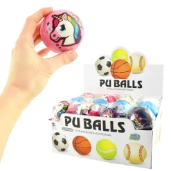 Robetoy Ball with Unicorn Design, 5 Assorted Models