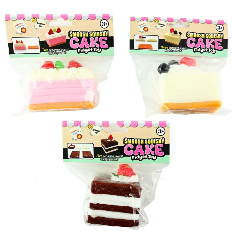 Robetoy Squishy Cake, Assorted Variants
