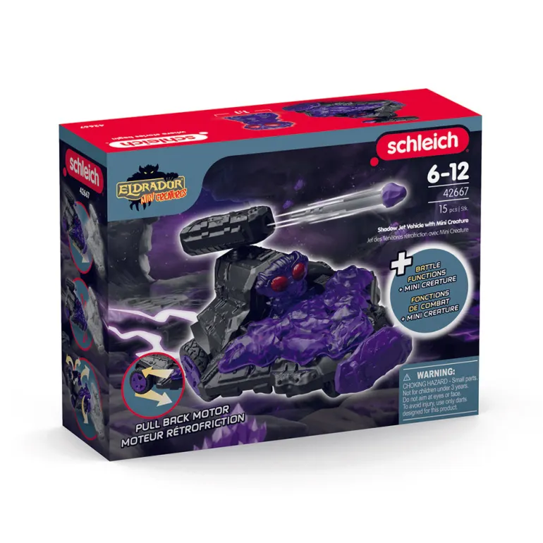 Schleich Eldrador Shadow Jet Vehicle with Mini Creature