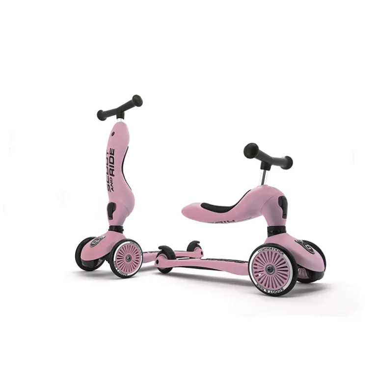 Scoot and Ride Highway Kick 1, Scooter - Rose