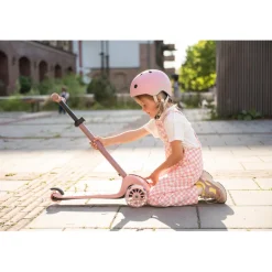 Scoot and Ride Highway Kick 3S, Kick Scooter – LED Forest
