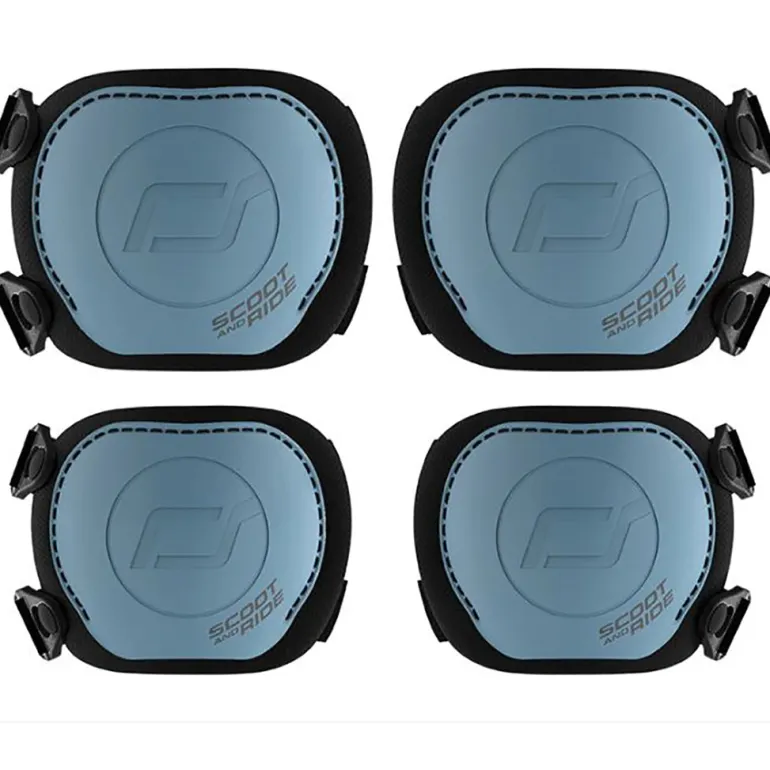 Scoot & Ride Protective Gear for Scooters, Steel - Size XXS-S