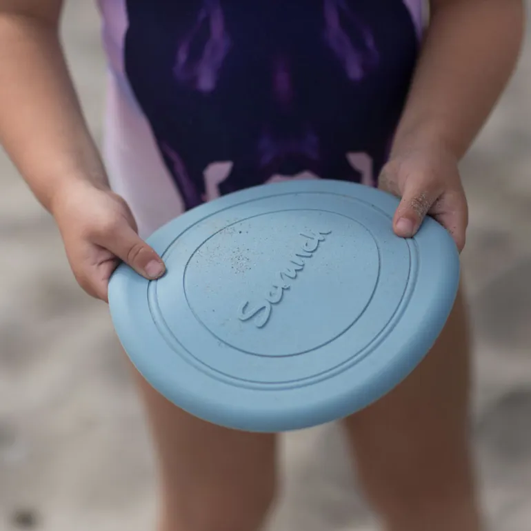 Scrunch Frisbee in Duck Egg Blue