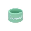 Scrunch Name Bracelet, ID Bracelet - Mint