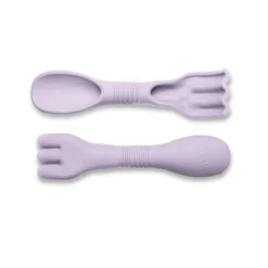 Scrunch Sand Toy, Shovel/Rake Combo - Double-Digger - Light Purple