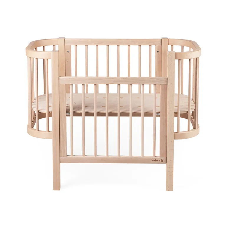 Sebra Baby Bed, Bedside Crib - Wooden Edition