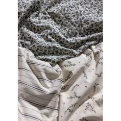 Sebra Baby Bedding, Organic - Blue Olive