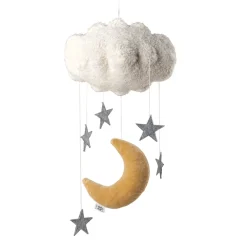 Sebra Baby Hanging Mobile - Moon & Stars