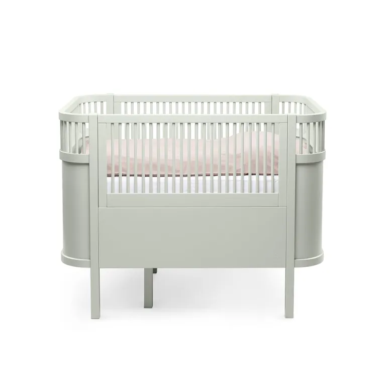 Sebra Bed, Baby and Junior - Mist Green