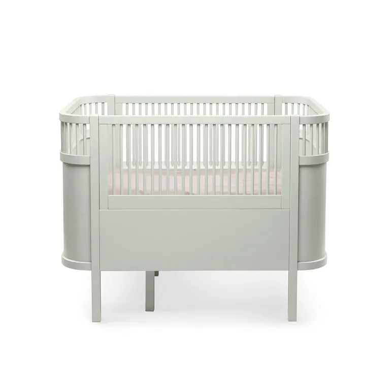 Sebra Bed, Baby and Junior - Mist Green