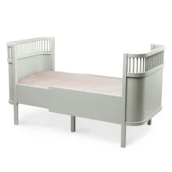 Sebra Bed, Baby and Junior - Mist Green