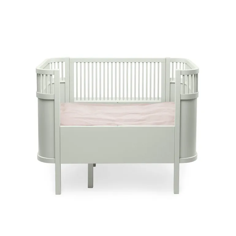 Sebra Bed, Baby and Junior - Mist Green