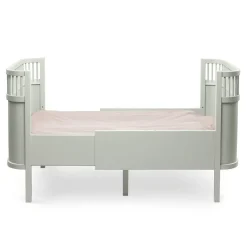 Sebra Bed, Baby and Junior - Mist Green