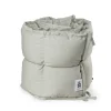 Sebra Bed Bumper, Kapok, Half Length – Mist Green