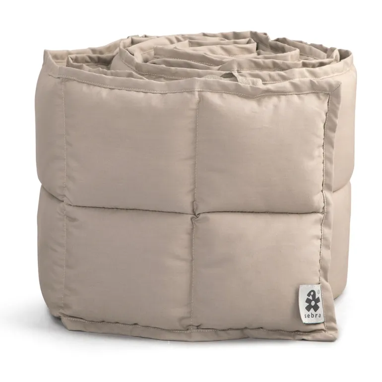 Sebra Bed Bumper, Kapok – Jetty Beige