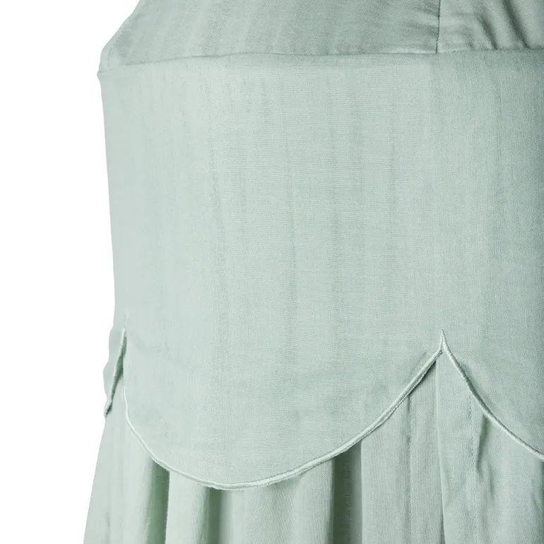 Sebra Bed Canopy, Cloud - Dusty Green