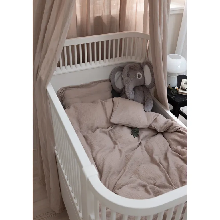 Sebra Bed Canopy, Star – Seabreeze Beige
