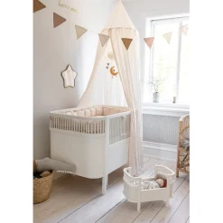 Sebra Canopy, Dobby Weave - Birchbark Rose